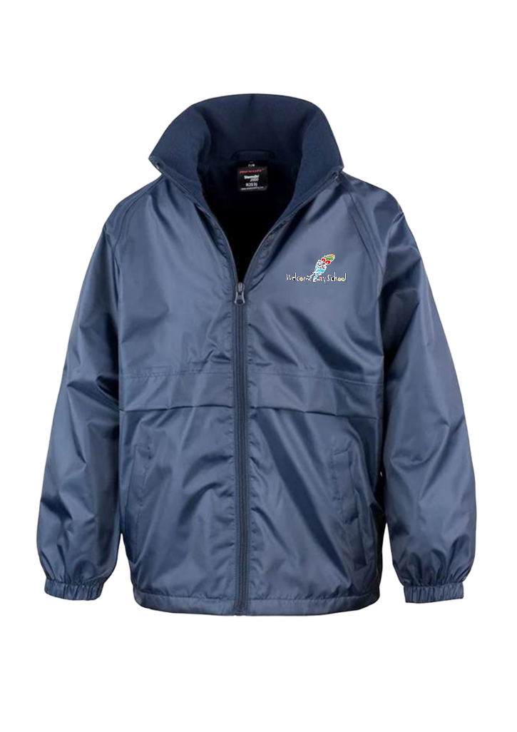 Welcome Bay School Jacket Navy